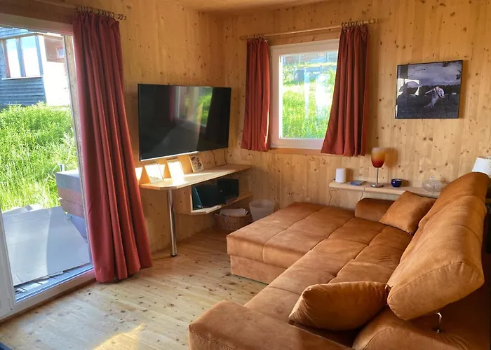 בקתה 1a Nest - Grillen, Wandern, Panorama Sauna! *